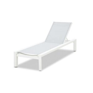 Amari Outdoor Sun Lounge White