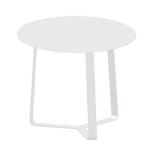 Apollo Outdoor Aluminium Side Table White