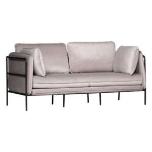 Bermuda 2 Seat Lounge Silver Grey