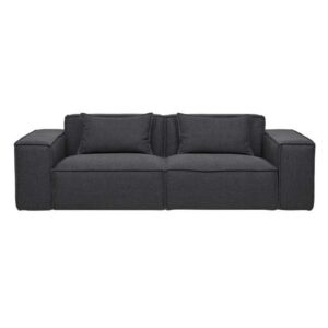 Felix Block 3 Seater Lounge Coal