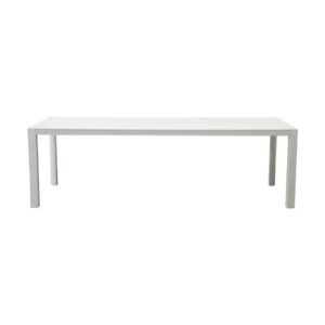 Ios Outdoor Dining Table White Large