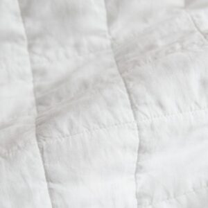 Abbotson King Coverlet White