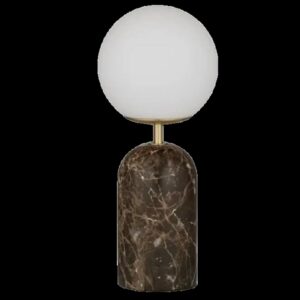 Jones Table Lamp Brown Marble