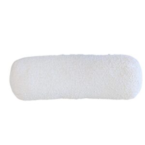 Lumbar Cushion White Boucle