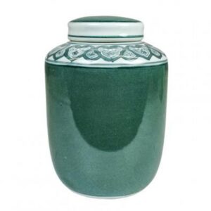 Verne Jar Decor Green