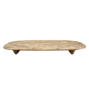 Xena Marble Footed Tray