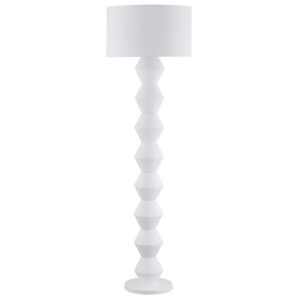 Abstract Floor Lamp White