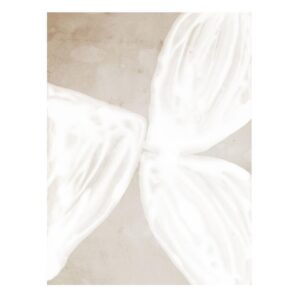 Blanc Spaces I Black Box Frame Canvas Artwork