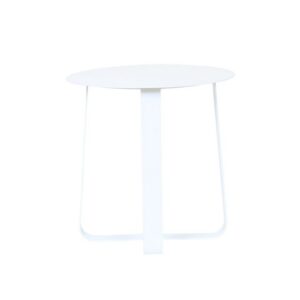 Mermaid Outdoor Side Table White