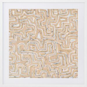 Lukarrara Artwork White Frame