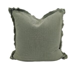 Waffle Cushion Green