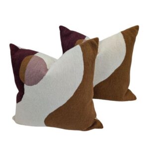 Pair Cushion Multi Wool