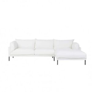 Cove Sleek Lounge Snow White (Right Hand Chaise)