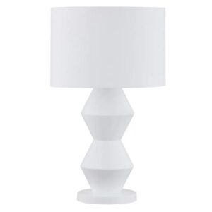 Abstract Table Lamp White