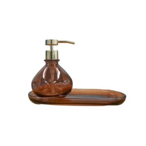 Ember Glass Soap Dispenser