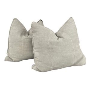 Pistachio Linen Cushion