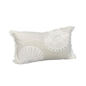 Shell Patterned Lumbar Cushion