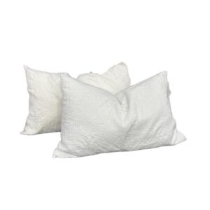 White Quilted Cushion