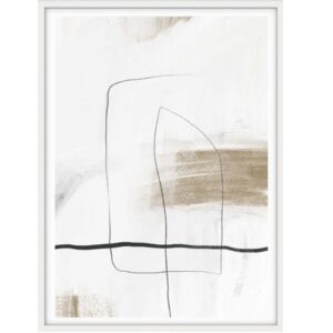 Elanor 1 Abstract Artwork Black Frame