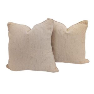 Pair Patterned Cushion Nutmeg