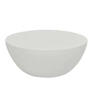 Ossa Dome Coffee Table - White Concrete