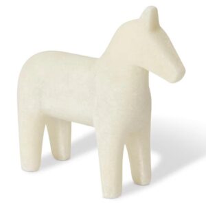 Dineo Horse Sculpture White
