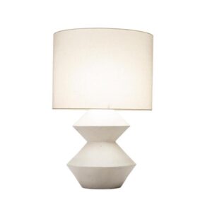 Soloman Table Lamp White