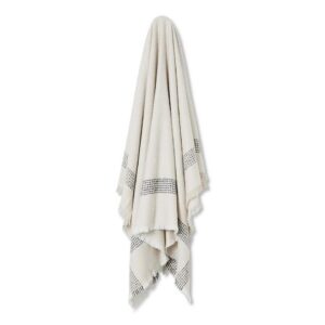 Hotham Throw Rug White