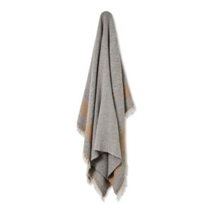 Buldan Throw Rug Grey