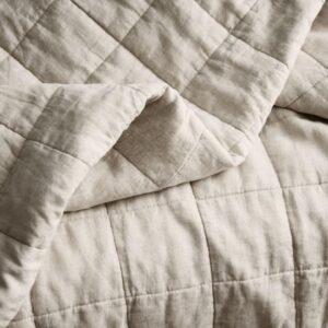 Abbotson King Coverlet Flax