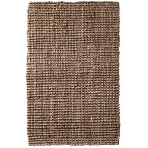 Lille Boucle Rug Natural Silver