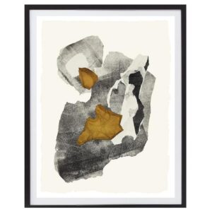 Tidal Marks 1 Artwork Black Frame