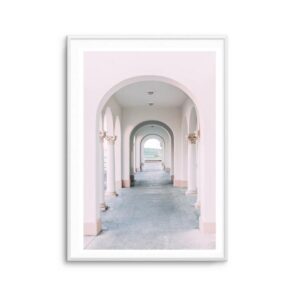 Follow The Light Artwork White Frame