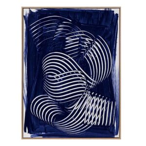 Pierre I Canvas Art Print Oak Box Frame Canvas Artwork