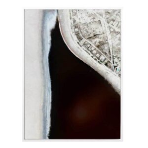 The Estuary White Box Frame Canvas Artwork