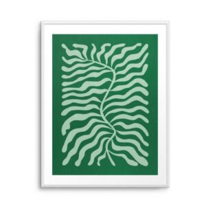 Fun Sage Artwork White Frame