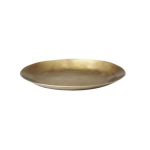 Oval Dish Decor Antique Brass