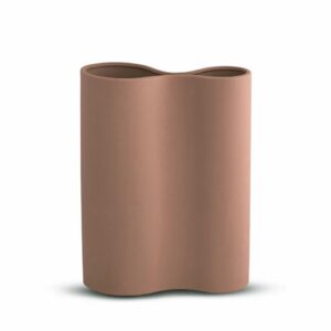 Smooth Infinity Vase Ochre