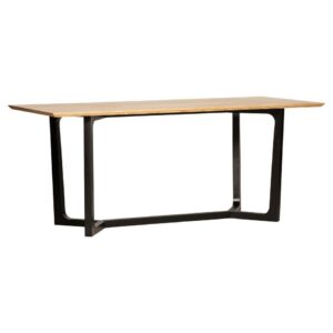 Riviera Dining Table Natural/Black
