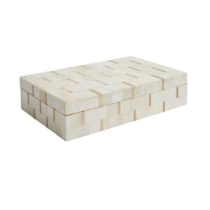 Tarak Box Bone Brass