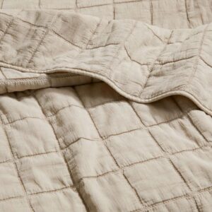 Reid Queen/King Coverlet Oatmeal