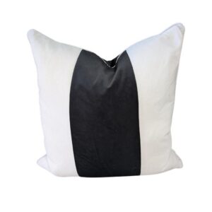 Cushion Ebony and Ivory
