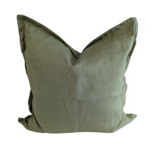 Cushion Sage Green Linen
