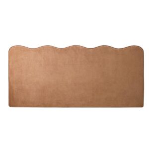 Nina Wide Bedhead Rosweood and Umber