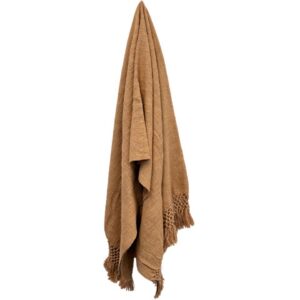 Tawny Weave Throw