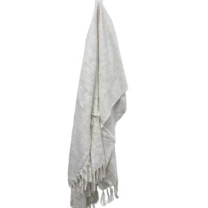 Soft Oat Throw