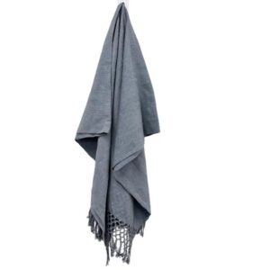 Pewter Weave Throw