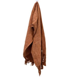 Warm Copper Throw