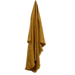 Sunbaked Ochre Throw