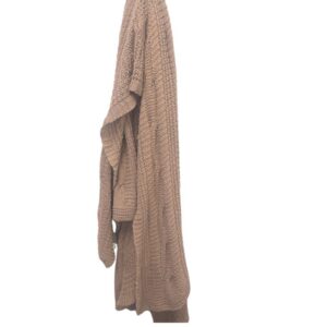 Chestnut Knit Throw